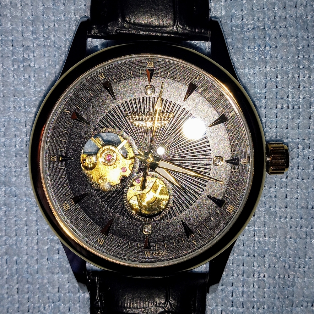 Longlux automatic waterproof men's watch